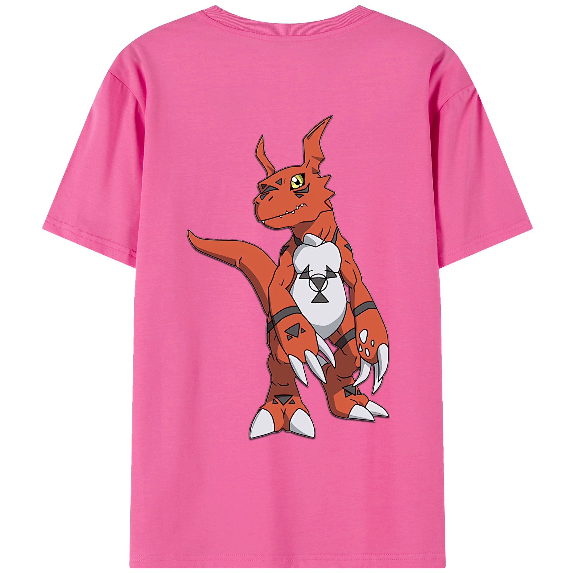 （画像用） Digimon デジタルモンスター/デジモン レディース半袖Tシャツ(バックプリント)